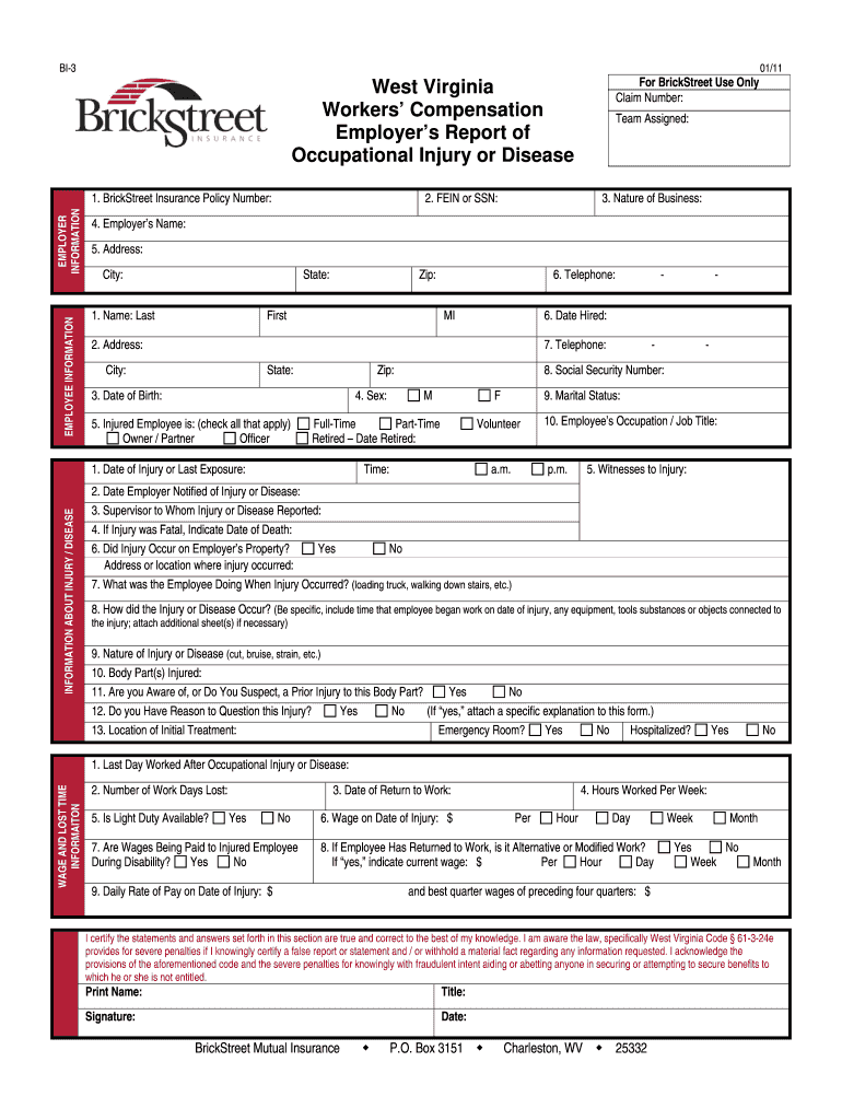  Workers Comp Hearing Form 2011-2024