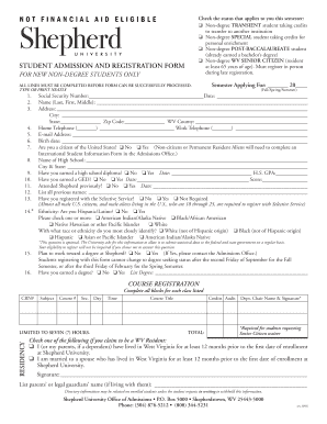 Application ProcessDavis &amp;amp; Elkins College  Form