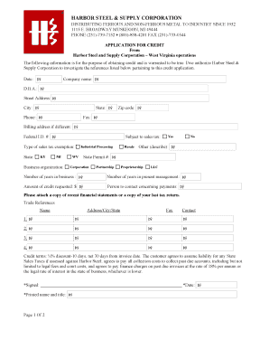 HARBOR STEEL &amp; SUPPLY CORPORATION  Form