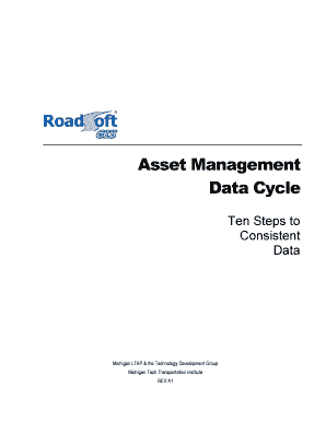 Asset Management Data Cycle Michiganltap  Form