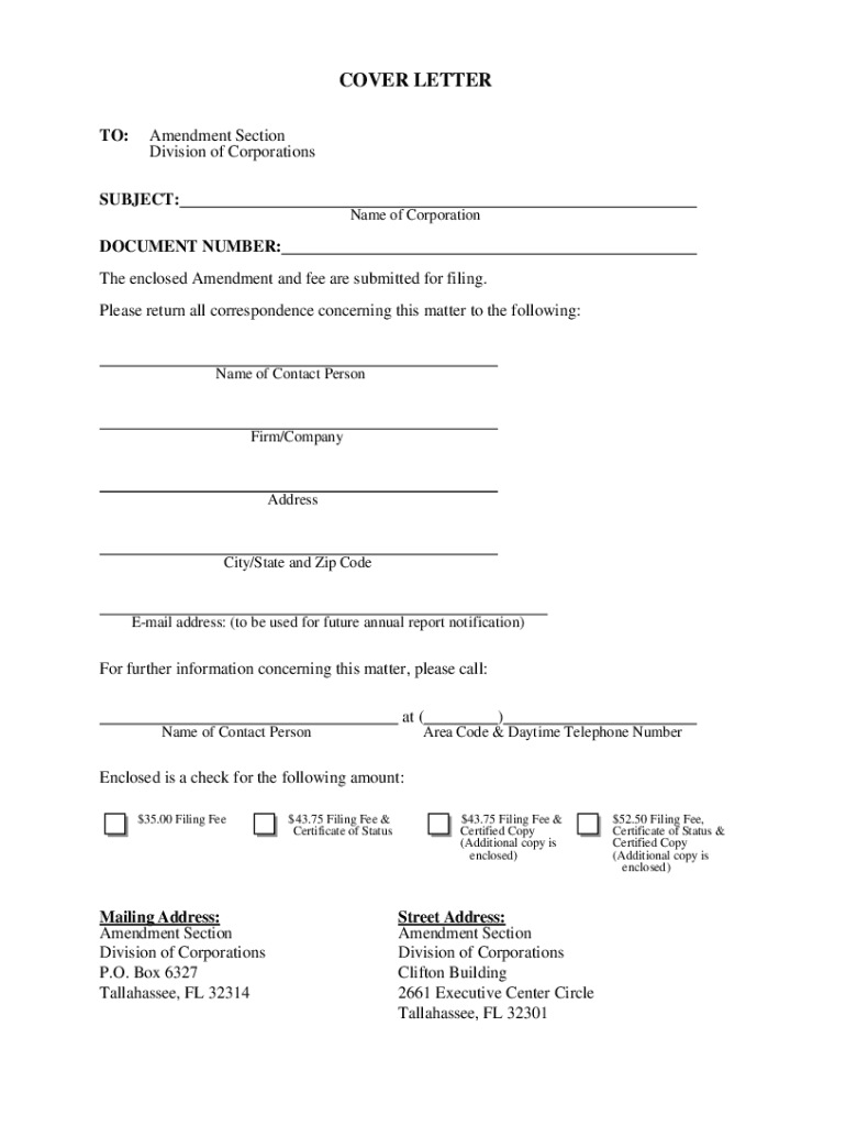  How to Change a Name on Sunbiz Form 2012