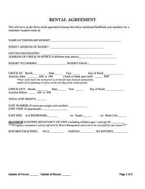 printable rental agreement fill out and sign printable pdf template signnow
