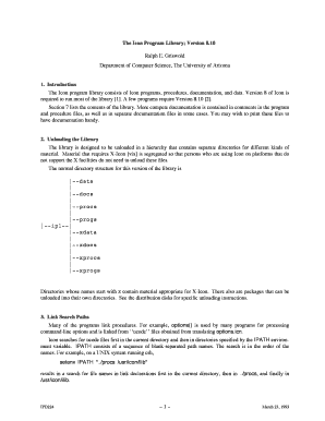 The Icon Program Library Cs Arizona  Form