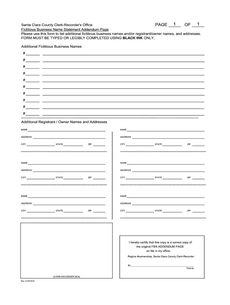  FBN Form  Addendum for  Sccgov 2010