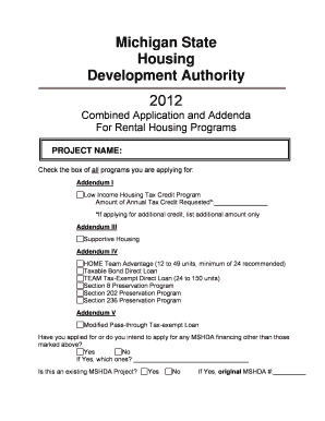 Primary Application State of Michigan Michigan  Form