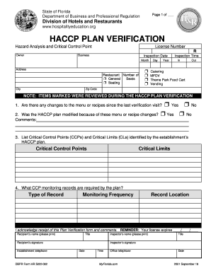 Online Haccp Forms