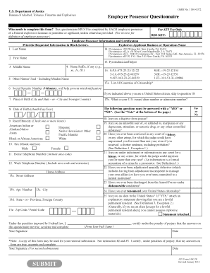 Pyrotechnico Handbook Form