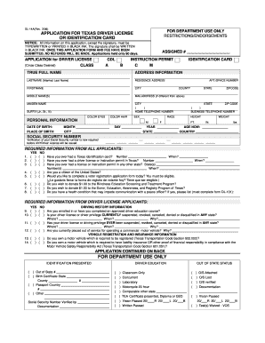 Dl 14a  Form