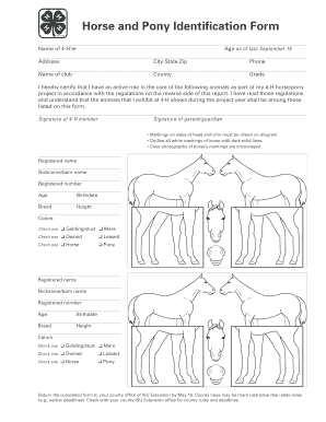 Horse Breeds ID 1 Worksheet Answer Key  Form