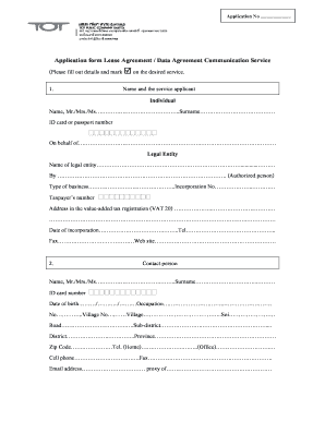 Lease Print Out  Form