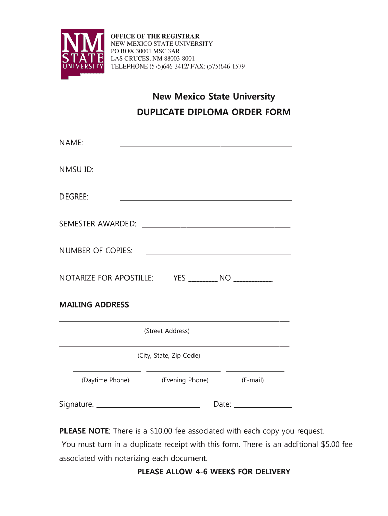 High School Diploma Template  Form