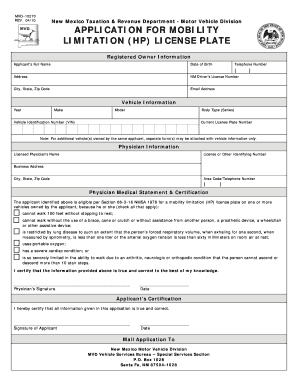  Nm Mvd 10270 Form 2010-2024