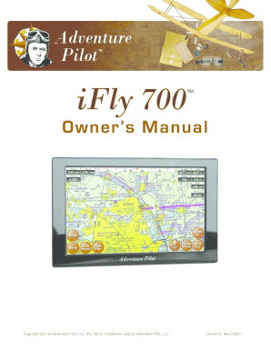 The Ifly Operational Manual PDF Form