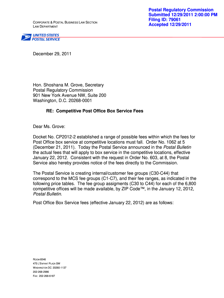 Usps Letterhead Template  Form