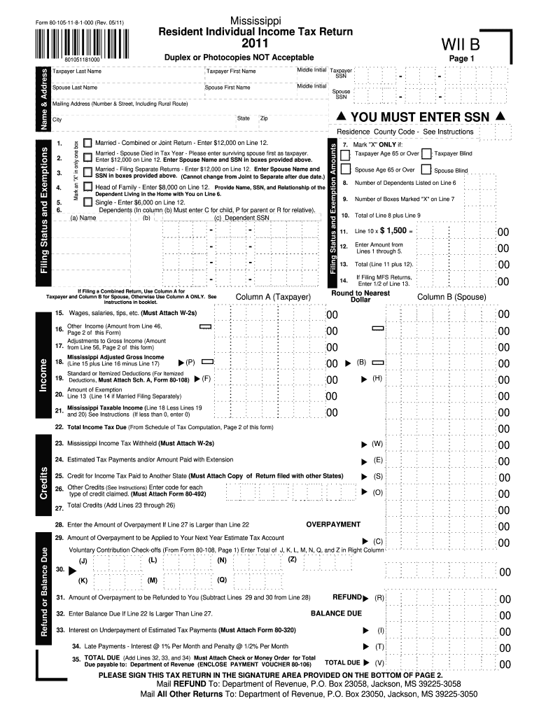 80 105  Form