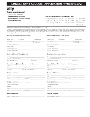 Sbi Joint Account Form