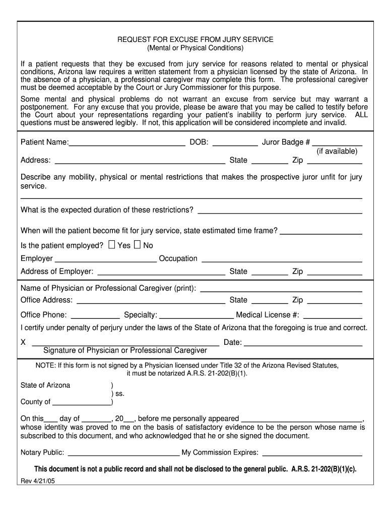 Employer Jury Duty Financial Hardship Letter from www.signnow.com