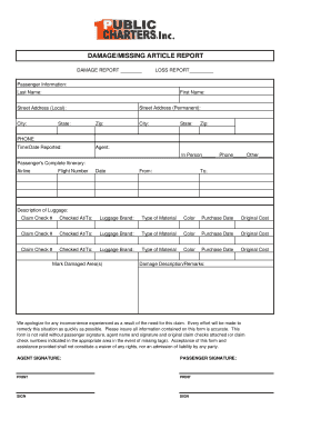 Saudi Airlines Baggage Tracking  Form