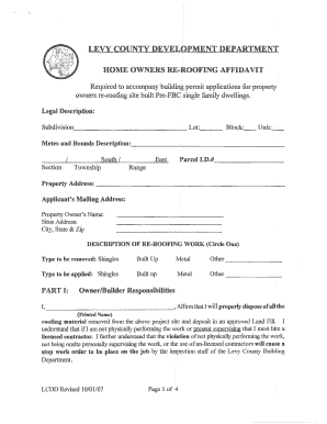 Levy County Permit Search  Form