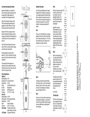 Park Zone Instructions  Form