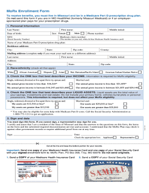 Do Not Send This Form If You Are in MO HealthNet Formerly Missouri Medicaid or If an Employersponsored Plan Pays for Your Prescr