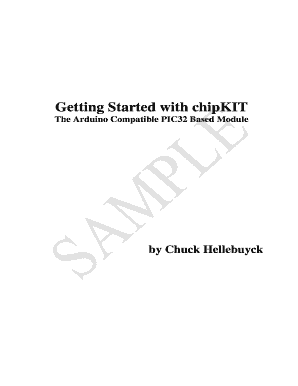 Getting Started with Chipkit PDF Form