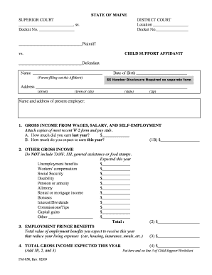 Maine Subpoena Forms PDF