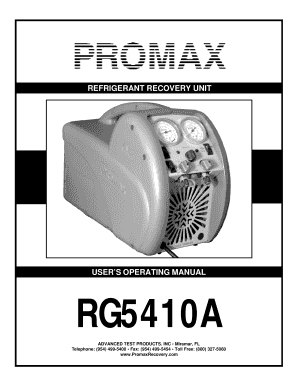 Promax Rg5410a Manual PDF  Form