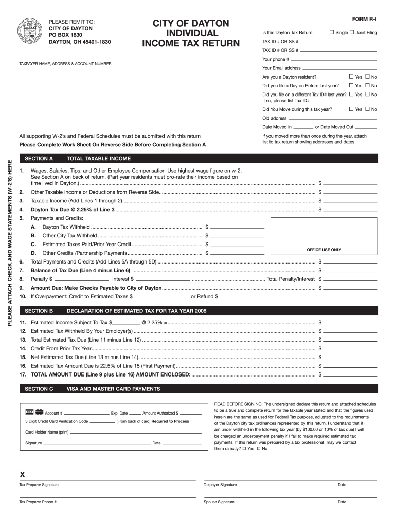  How to File Dayton City Taxes 2022