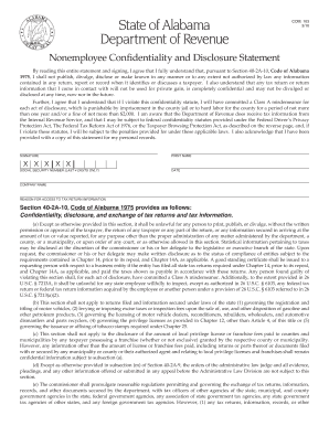 Com103 Alabama Department of Revenue Form