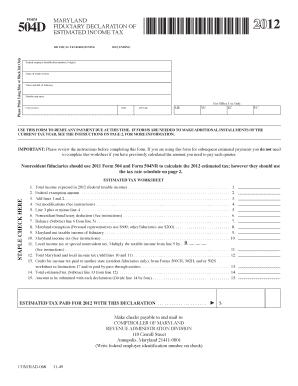 504D  Form