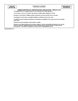 Faa Form 8610 2 Instructions