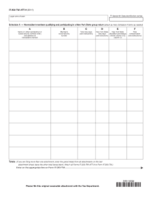 Form it 203 TM ATT ASchedule a Group Return for