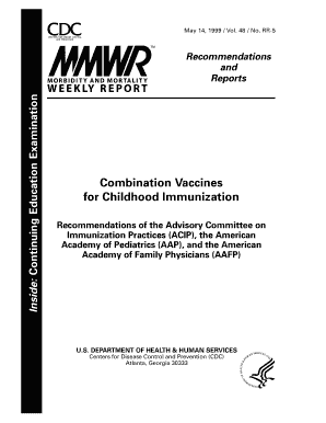 For Childhood Immunization  Form