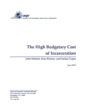 The High Budgetary Cost  Form
