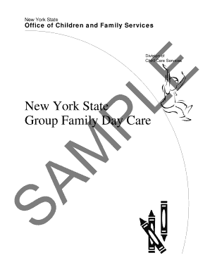 Family Day Care Application Package Nyc  Form