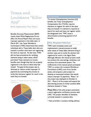 TexasU S Department of Labor  Form