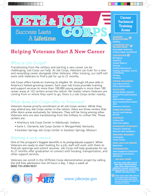 Vets &amp;amp;amp; JOB  Form