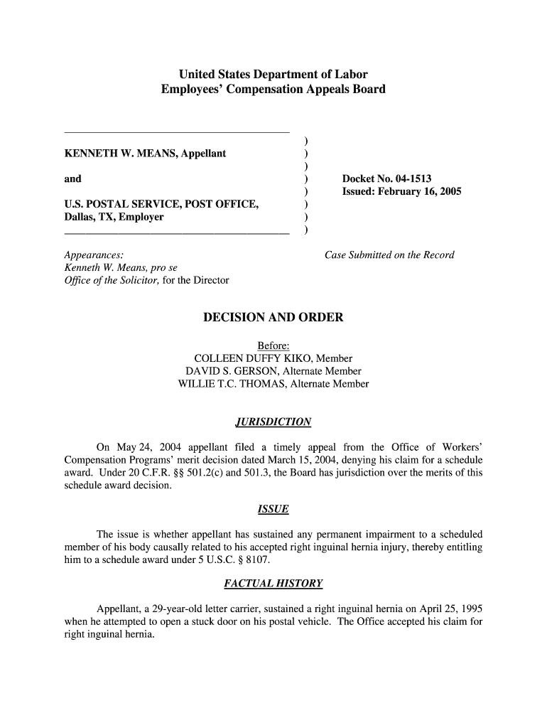 MEANS, Appellant Dol  Form