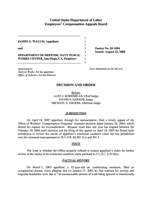 WALLIS, Appellant Dol  Form