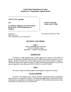 APPLE GATE, Appellant Dol  Form