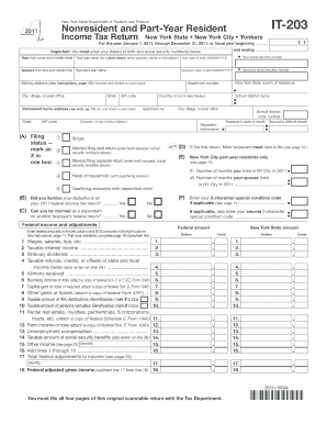 Form it 203Nonresident and Part Year Resident Income Tax Wiltonlibrary