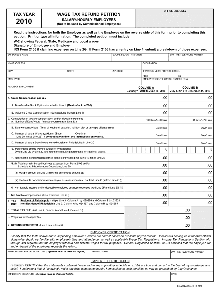  83 A272a Form 2019