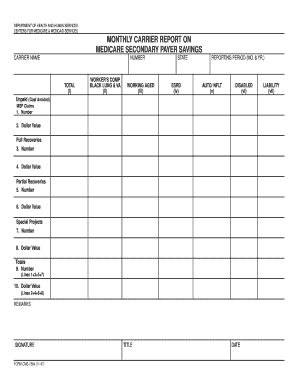 Medicare Cms 1564 Form