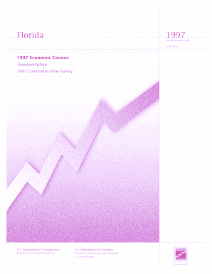 Transportation, Commodity Flow Survey, Florida Economic Census Census  Form