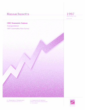 Transportation, Commodity Flow Survey, Massachusetts Economic Census Census  Form