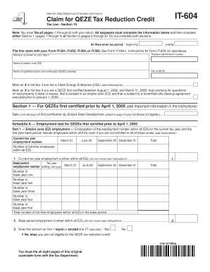 Mark an X in the Box If You Are a QEZE First Certified between August 1, , and March 31, , that Conducts Its Tax Ny  Form