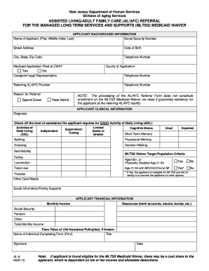 Printable Assisted Living Documentation Forms