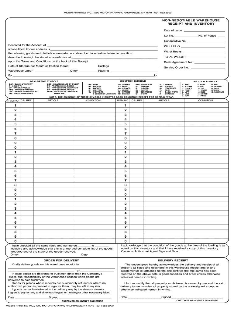 Collectors Municipal  Form