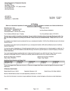 Ides Address Springfield  Form